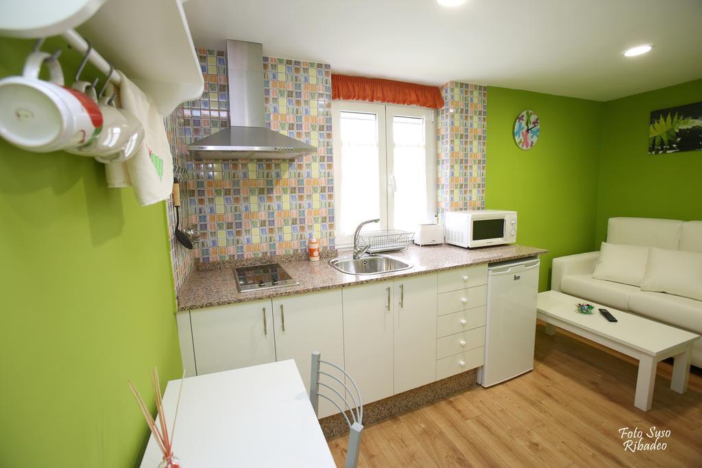 Apartamentos Bouso Villaframil Buitenkant foto